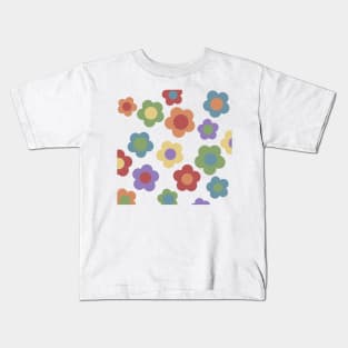 lgbt pride flowers Kids T-Shirt